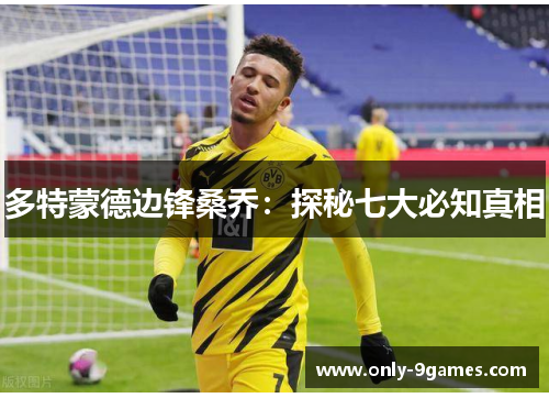 多特蒙德边锋桑乔:探秘七大必知真相 多特蒙德边锋桑乔:探秘七大必知真相